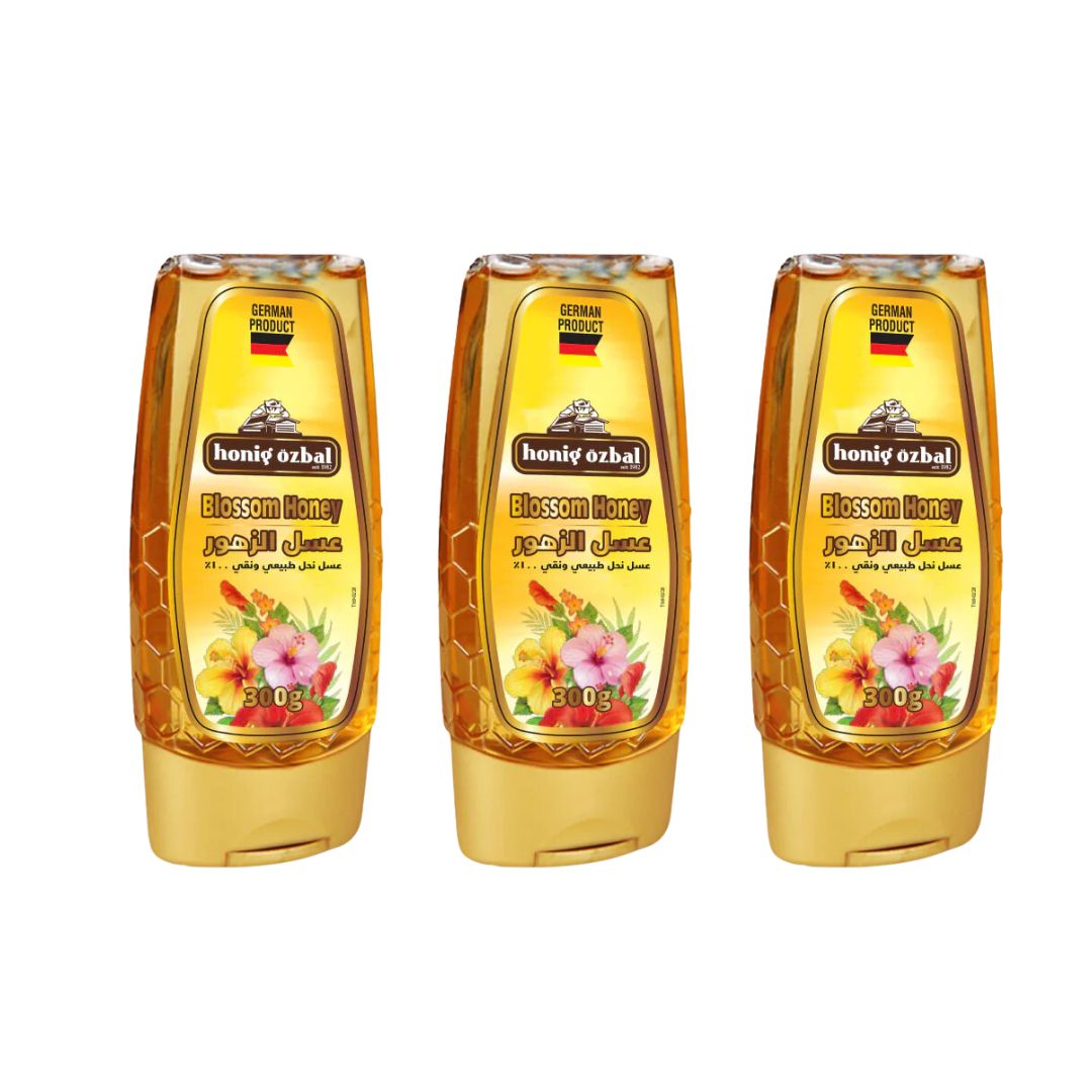 Natural Blossom Honey 300g x 3