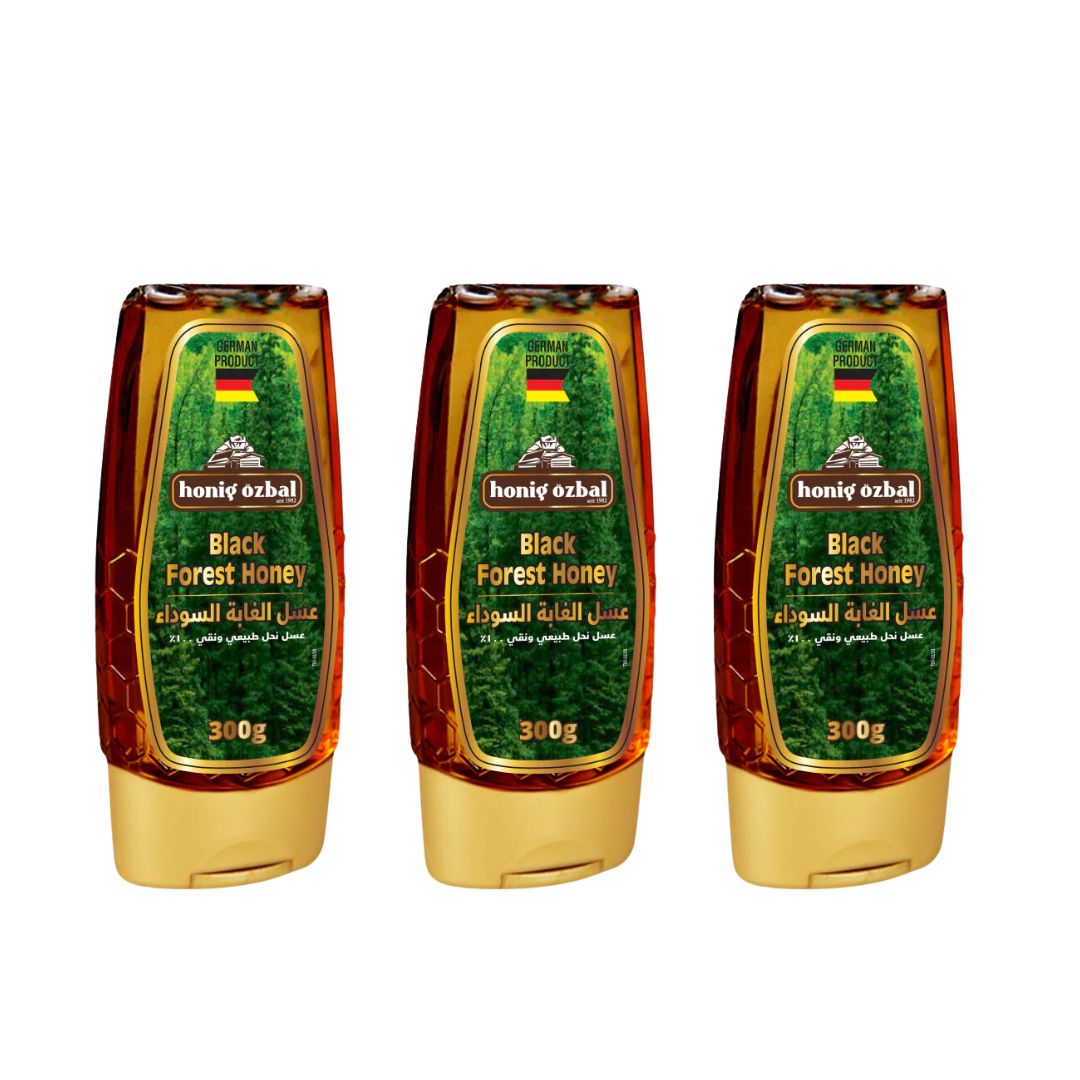 Natural Black Forest Honey 300g x 3