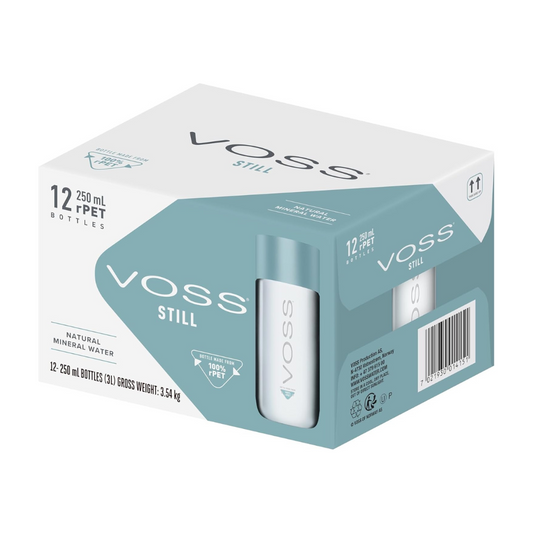 Voss Still Water Plastic 250ml x 12